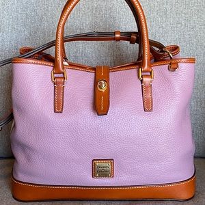 SOLD!!!! NWT Dooney Bourke Mauve Pebble Grain Perr